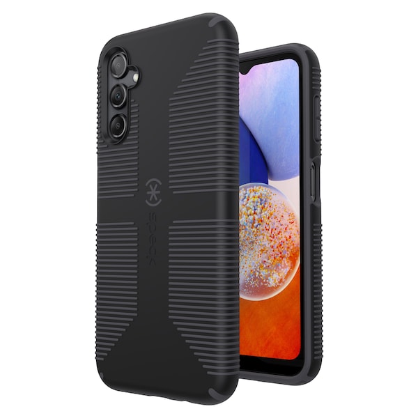Speck Presidio Impact Hero Case For Samsung Galaxy A14 5g, Granite Black And Dusk Grey 150350-3134 - main